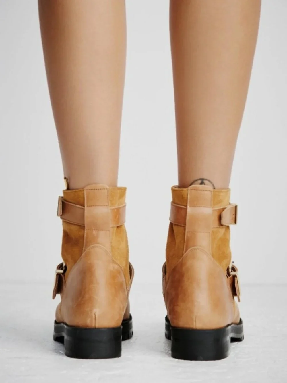 New Free People Showdown Lace Up Boot Size 8 Women MSRP: $198